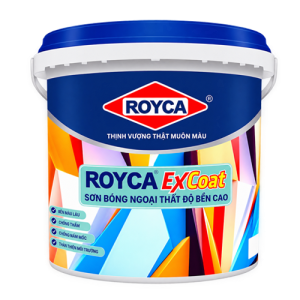 SƠN ROYCA EXCOAT - SƠN BÓNG NGOẠI THẤT ĐỘ BỀN CAO