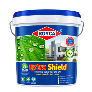 SƠN ROYCA EXTRA SHIELD - SƠN BÓNG NGOẠI THẤT CAO CẤP