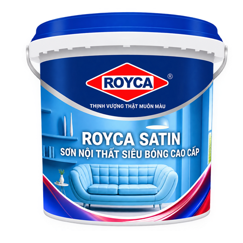 SƠN ROYCA SATIN - SƠN NỘI THẤT SIÊU BÓNG CAO CẤP