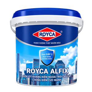 SƠN ROYCA ALFIX - SƠN LÓT CHỐNG KIỀM NGOẠI THẤT CAO CẤP