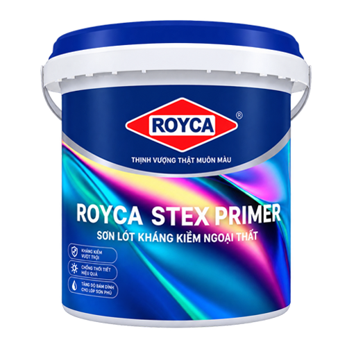 SƠN ROYCA STEX PRIMER - SƠN LÓT KHÁNG KIỀM NGOẠI THẤT