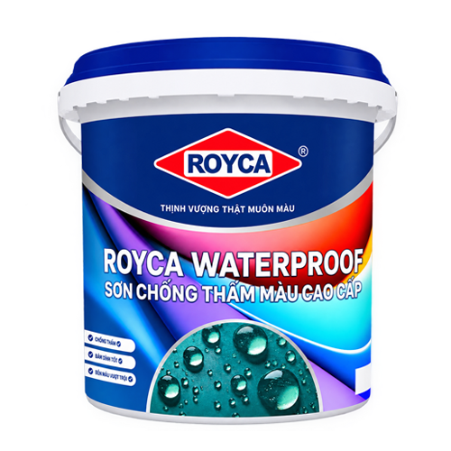 SƠN ROYCA WATERPROOF - SƠN CHỐNG THẤM MÀU CAO CẤP